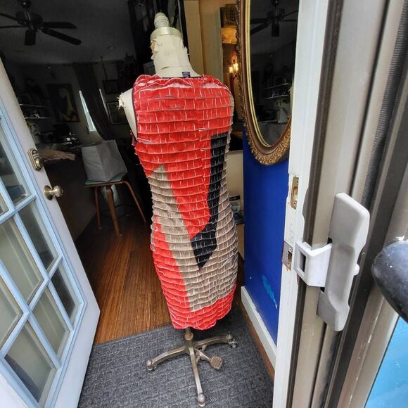 Frank Lyman Design Layered Butterfly Dress - Size 10 - Picture 7 of 10